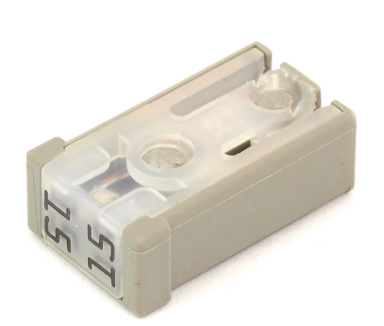 Littelfuse 0695015.PXPS Slotted MCASE+ Cartridge Fuse, 15A, 32V, Time Delay Pack of 5 - Click Image to Close